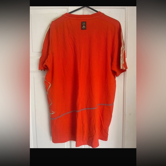 ORANGE Adidas Olympic T-shirt London 2012 Size L - Picture 3 of 10